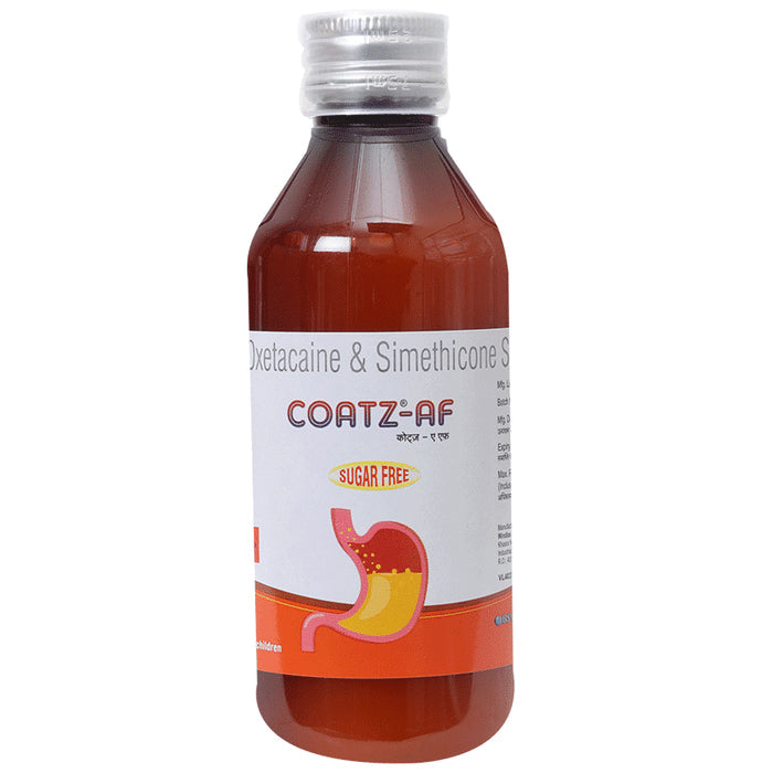 Coatz-AF Oral Suspension Sugar Free - Nibasu