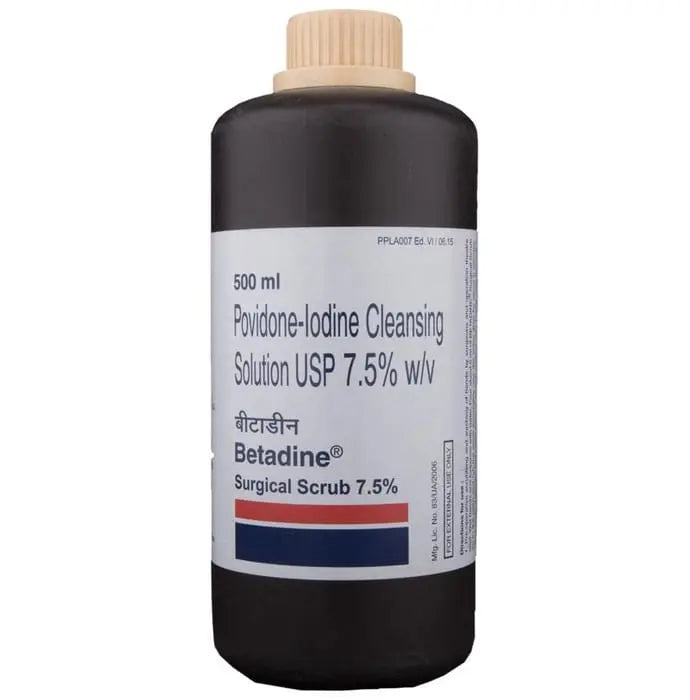 Betadine Surgical Scrub 7.5% Solution-Nibasu