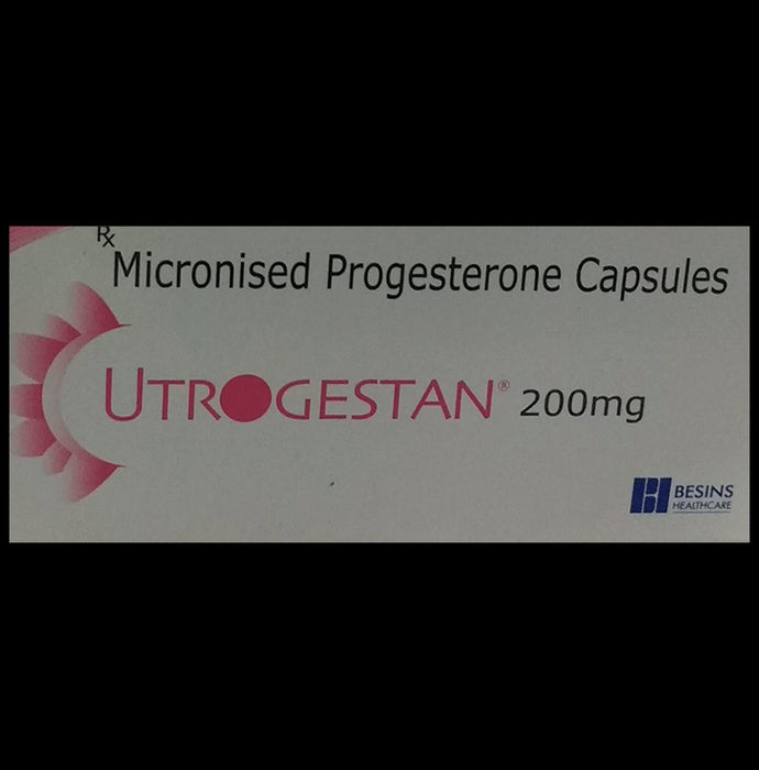 Utrogestan 200mg Soft Gelatin Capsule - Nibasu