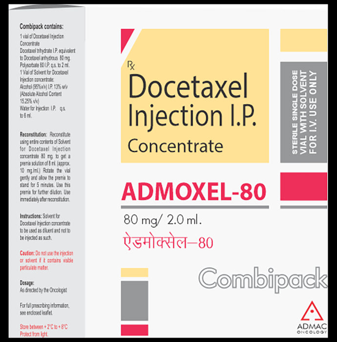 Admoxel 80 Injection Combipack - Nibasu