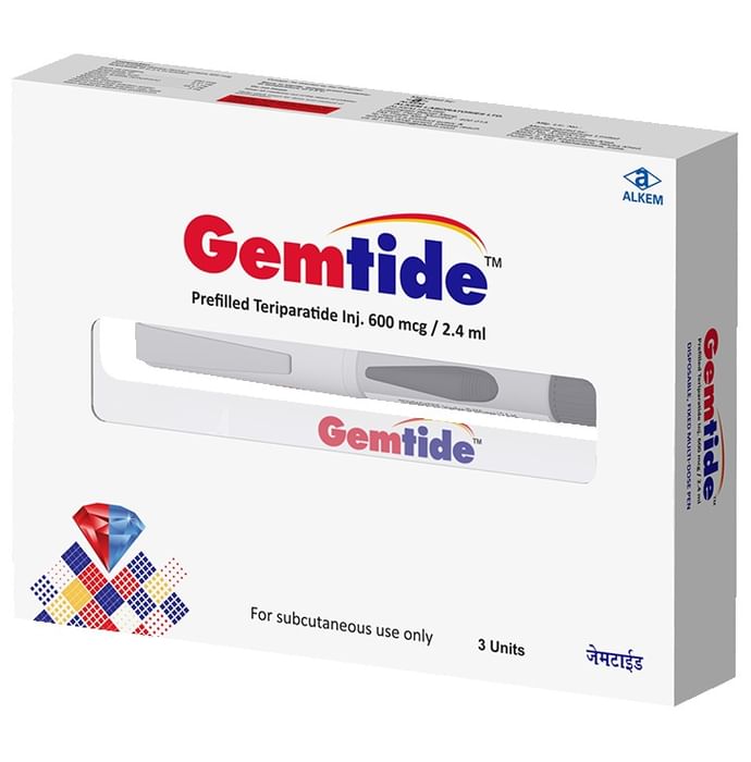 Gemtide Injection (2.4ml Each) - Nibasu