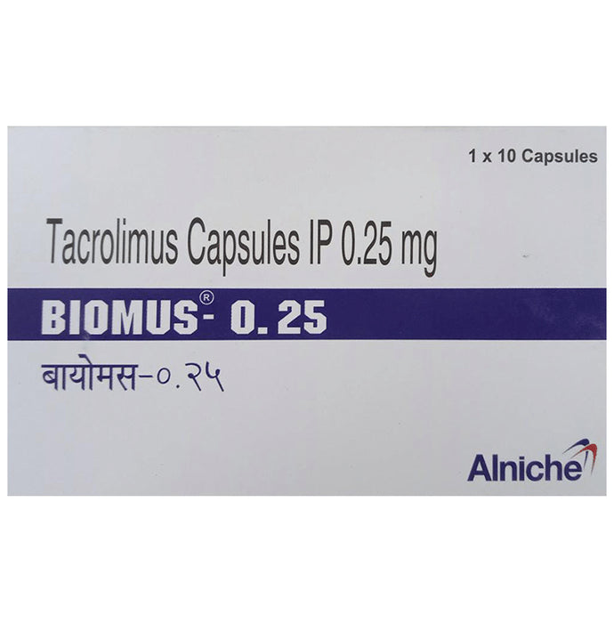 Biomus 0.25mg Capsule - Nibasu