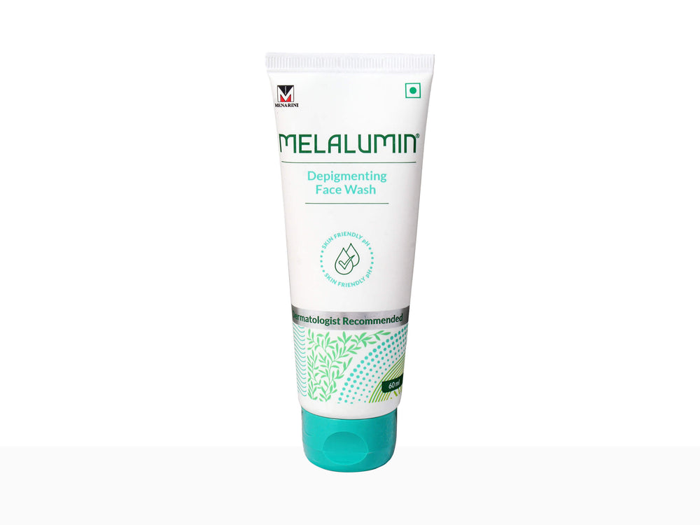 Melalumin Depigmenting Face Wash 60ml - Nibasu 