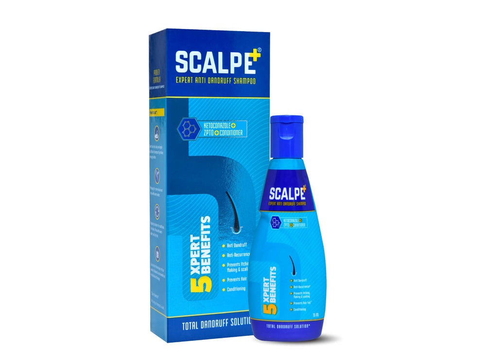 Scalpe+ Expert ketoconazole Anti Dandruff Shampoo - Nibasu 